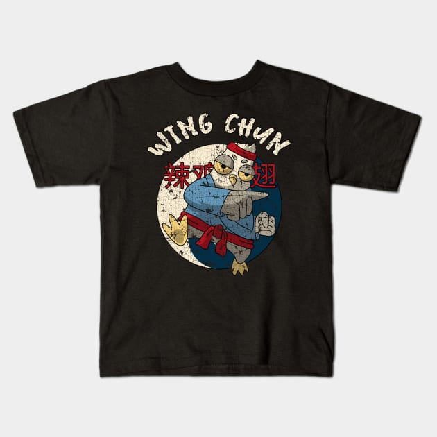 Wing Chun Kids T-Shirt by Nonconformist